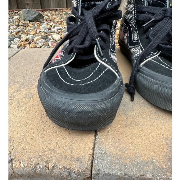 Vans SK8-Hi Top DX Anaheim Factory Spiderweb Sneaker size Mens 6.5 / WO 8 - Picture 8 of 12